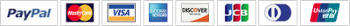 Accepted payment methods